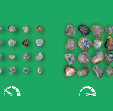 Material of fine aggregate for concrete