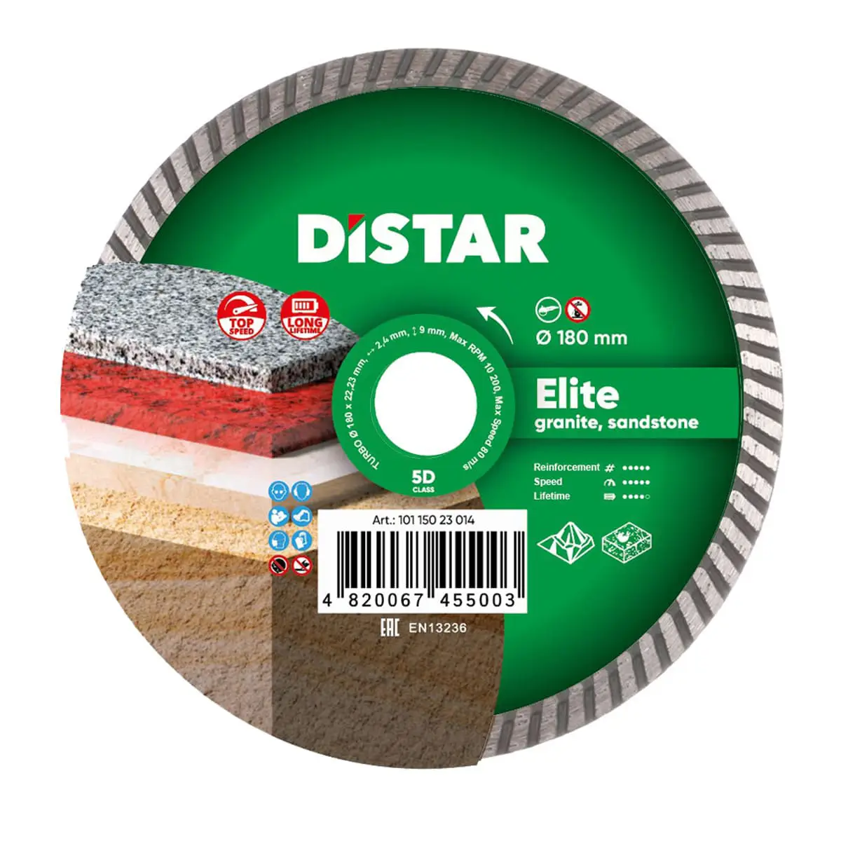 Dijamantna rezna ploča Turbo 180 Elite 1