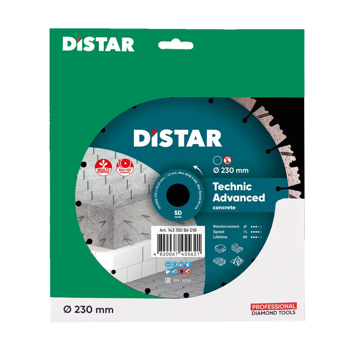 Dijamantna rezna ploča 1A1RSS 232 Technic Advanced №4 Dijamantna rezna ploča 1A1RSS 232 Technic Advanced №4