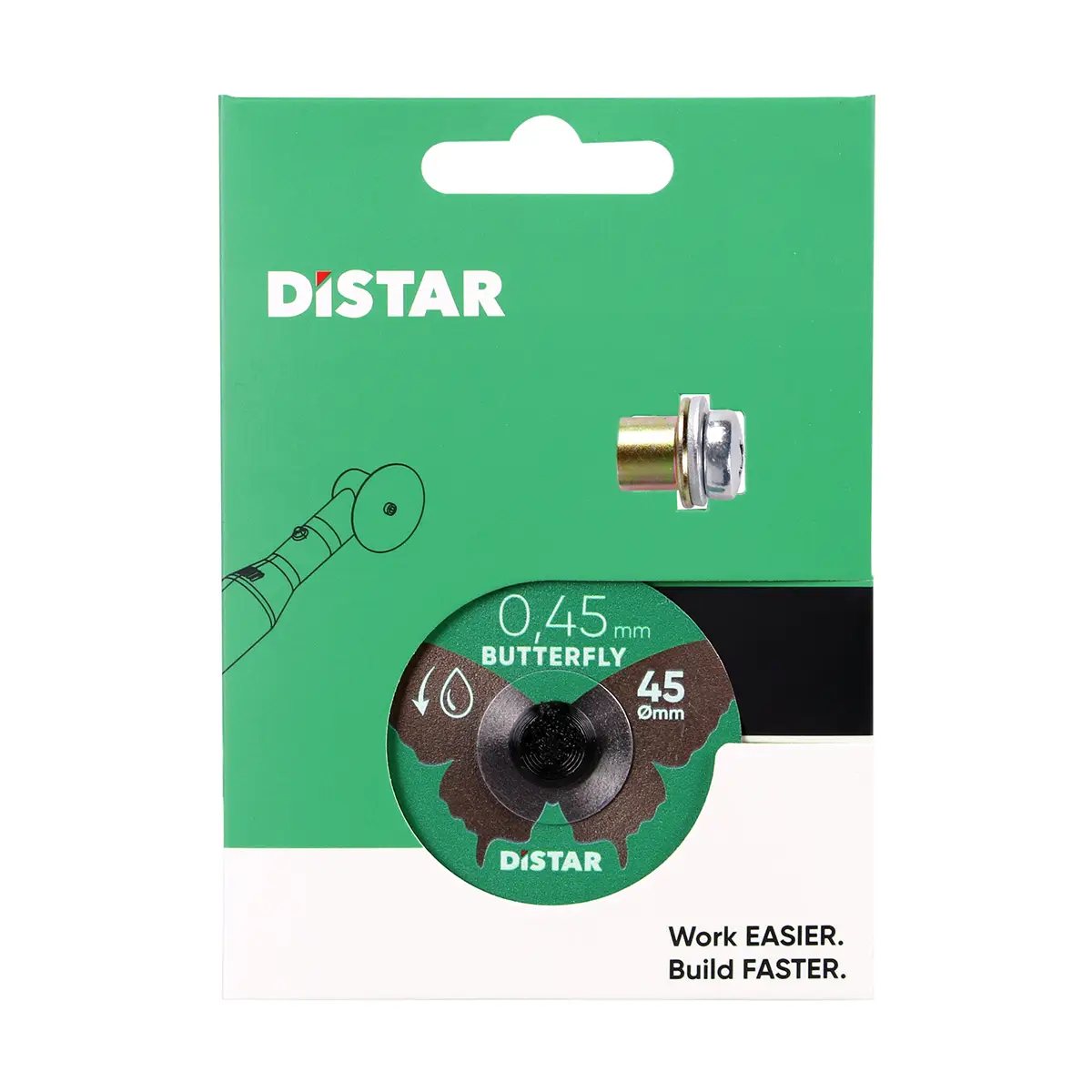 Dijamantna rezna ploča Distar 45x0,45x5,8H/3,2-3,0F Butterfly №6