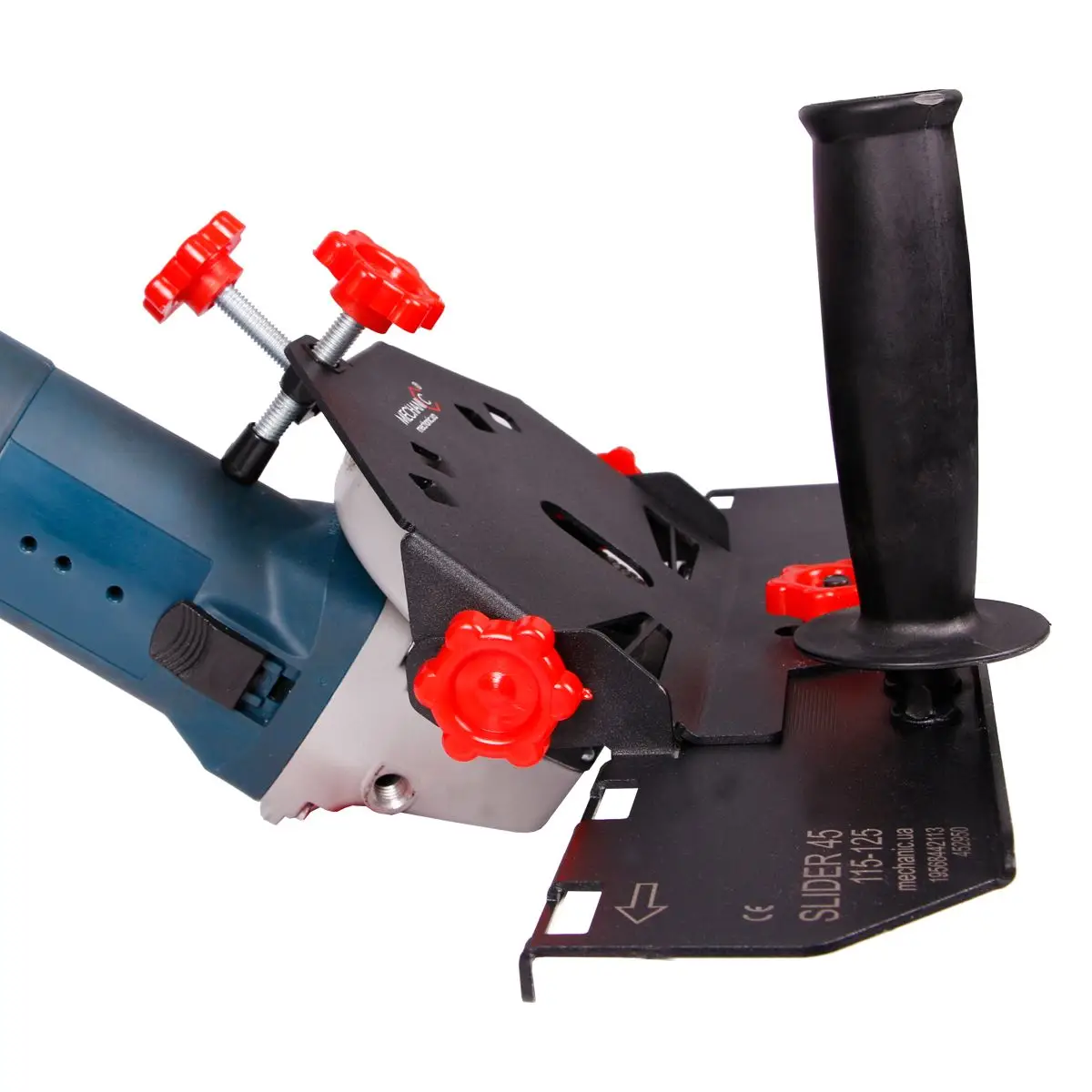 Klizni nastavak za kutnu brusilicu za piljenje kuteva pod 45° SLIDER 45x115-125 2.0 №5