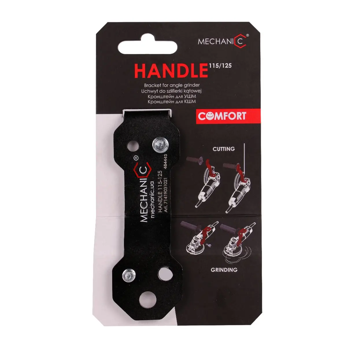 Nosač za kutnu brusilicu HANDLE 115-125 №5 Nosač za kutnu brusilicu HANDLE 115-125 №5