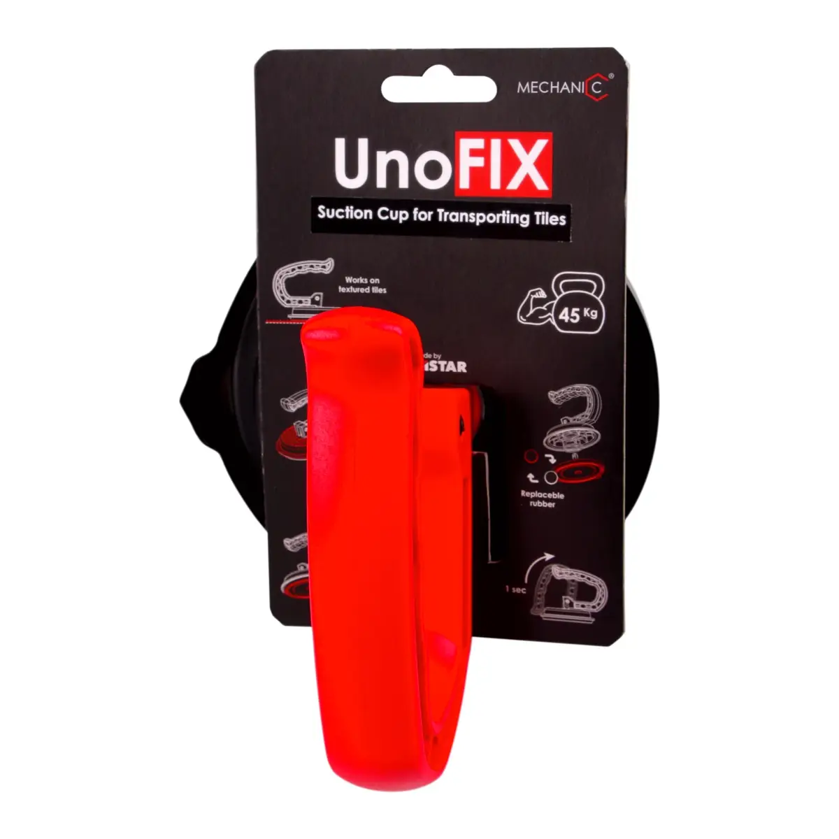 Jednoručni vakum za grube površine UnoFIX №7 Jednoručni vakum za grube površine UnoFIX №7