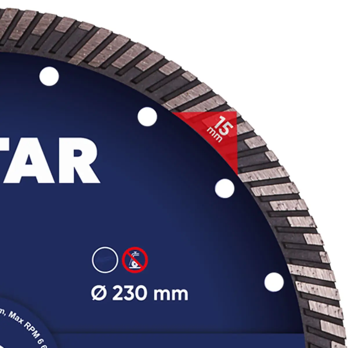 Dijamantna rezna ploča Turbo 232 Super Max №2 Dijamantna rezna ploča Turbo 232 Super Max №2