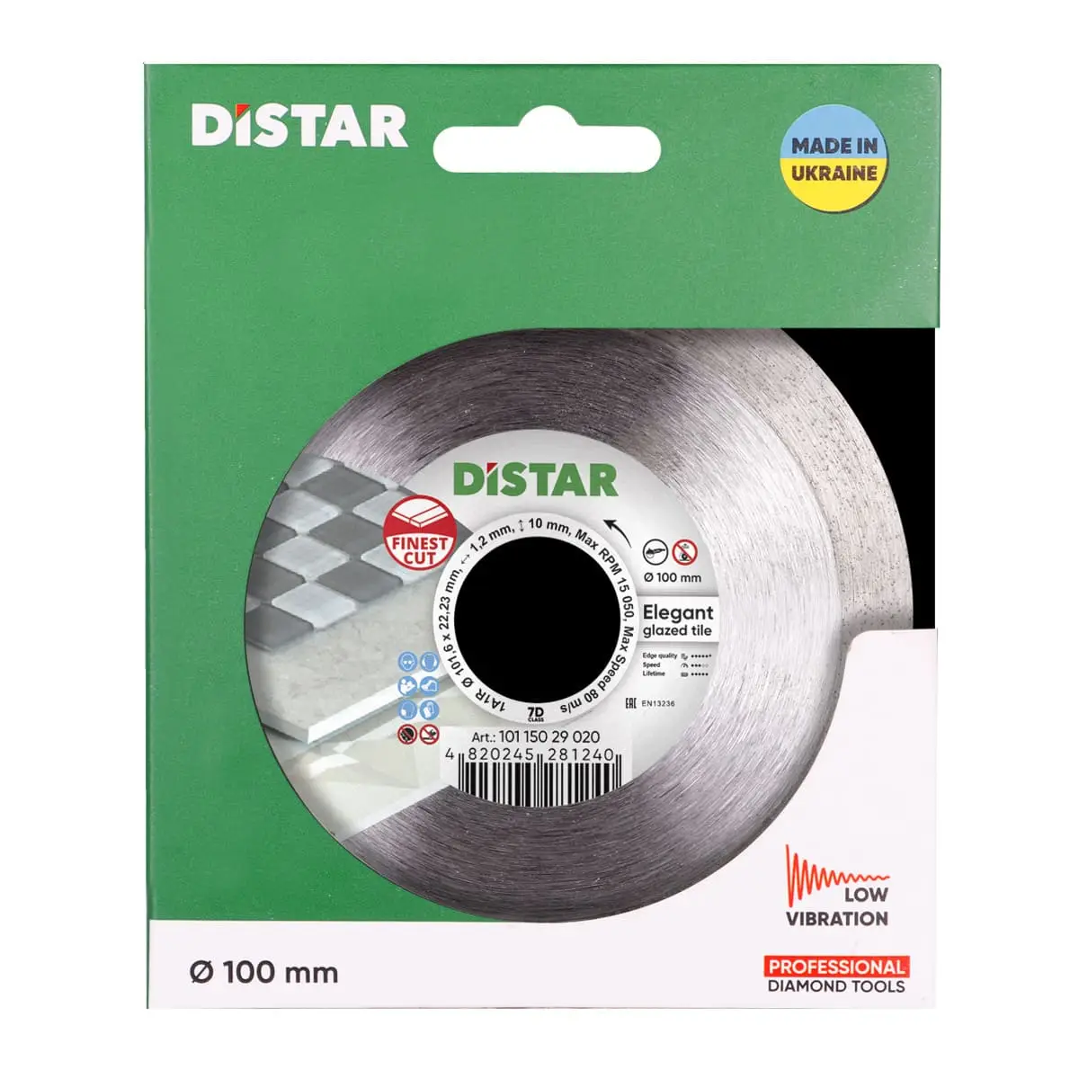 Dijamantna rezna ploča 1A1R 100 Elegant №5 Dijamantna rezna ploča 1A1R 100 Elegant №5