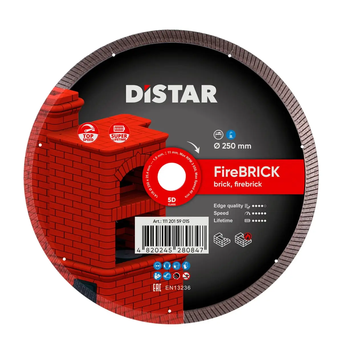 Dijamantna rezna ploča 1A1R 250 FireBRICK №1
