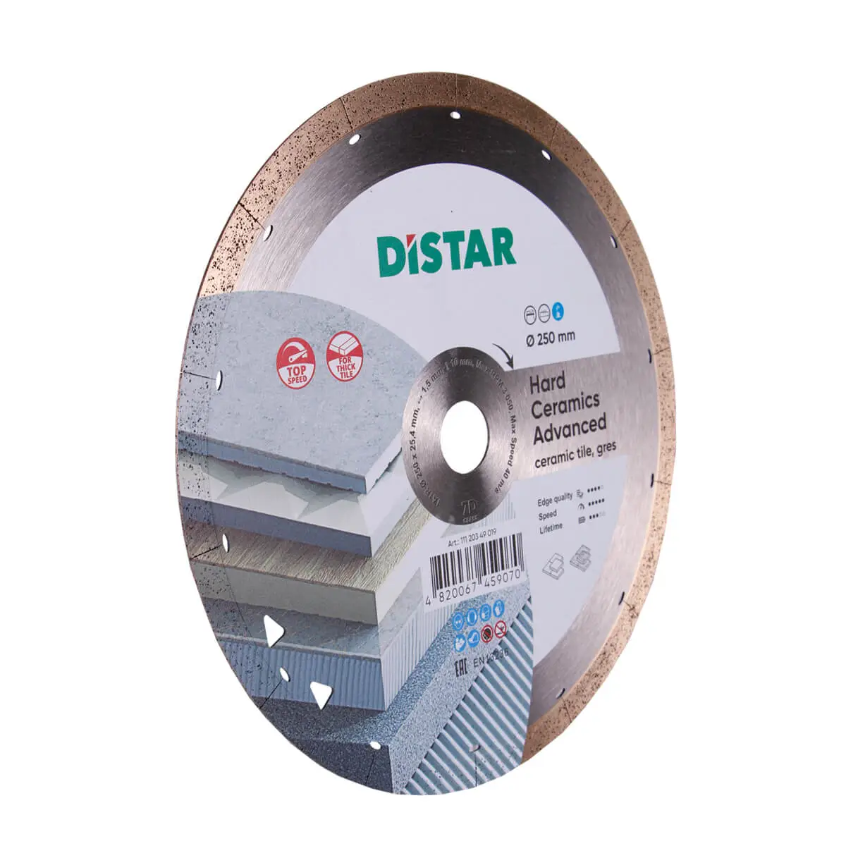 Dijamantna rezna ploča 1A1R 250 Hard ceramics Advanсed №2