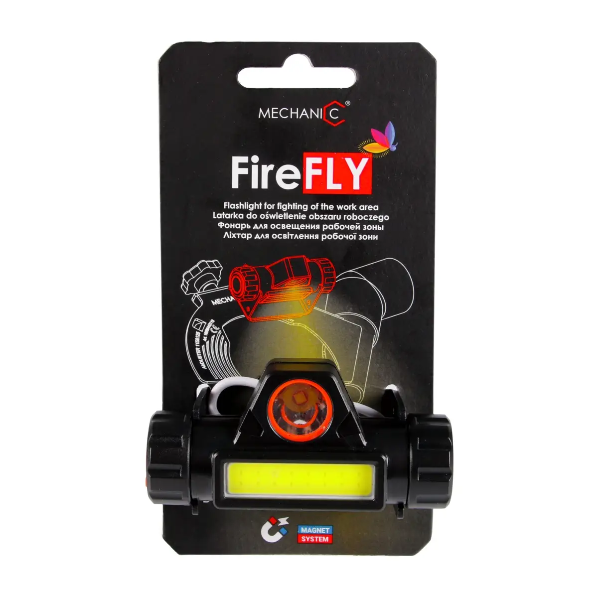 Magnetna radna svjetiljka FireFly №4 Magnetna radna svjetiljka FireFly №4