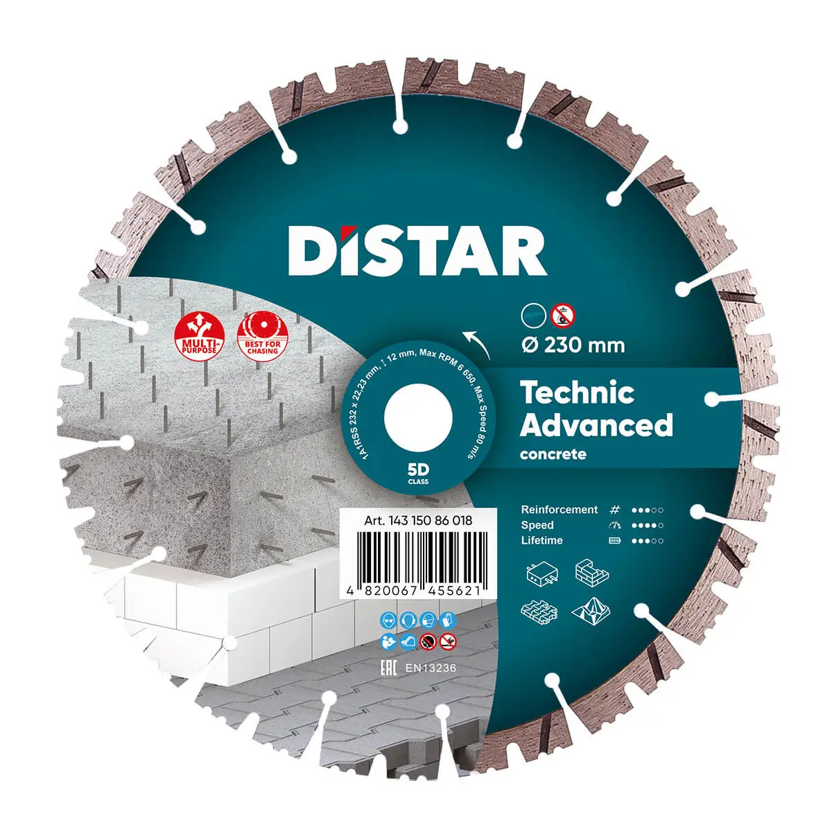 Dijamantna rezna ploča 1A1RSS 232 Technic Advanced №1 Dijamantna rezna ploča 1A1RSS 232 Technic Advanced №1