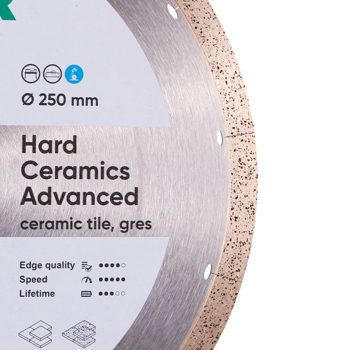 Dijamantna rezna ploča 1A1R 250 Hard ceramics Advanсed №3