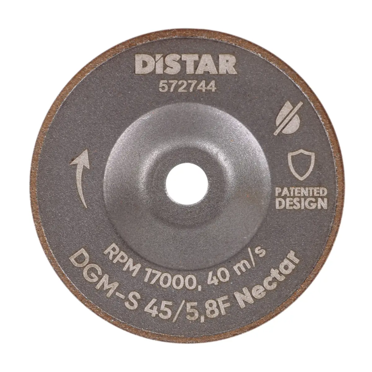 Mini brusna ploča DGM-S 45/5,8F Nectar 100 №3