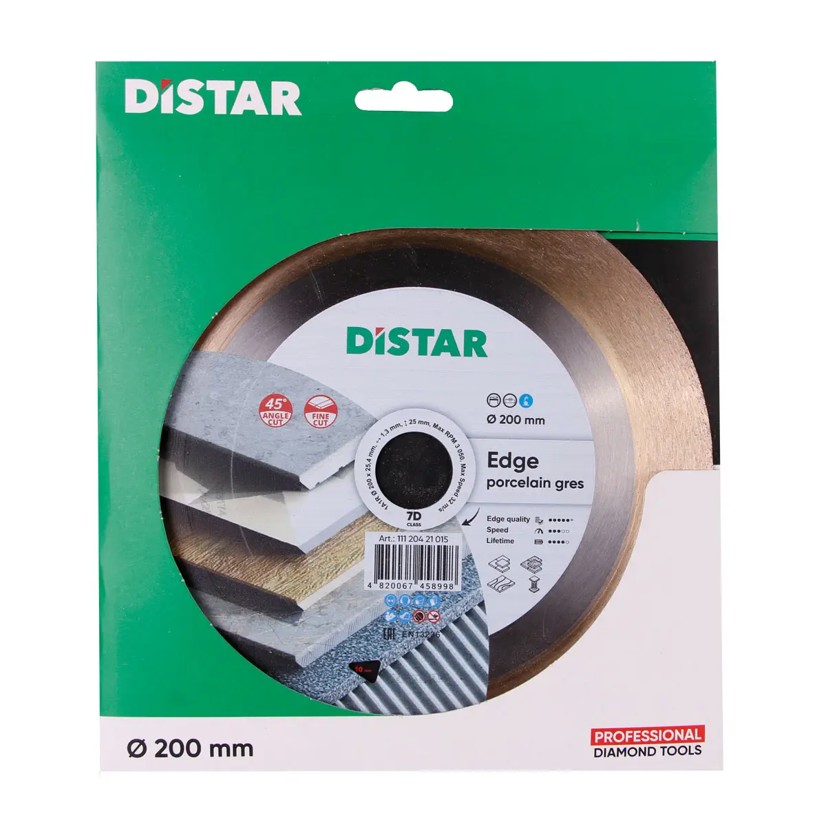 Dijamantna rezna ploča 1A1R 200 Edge №7